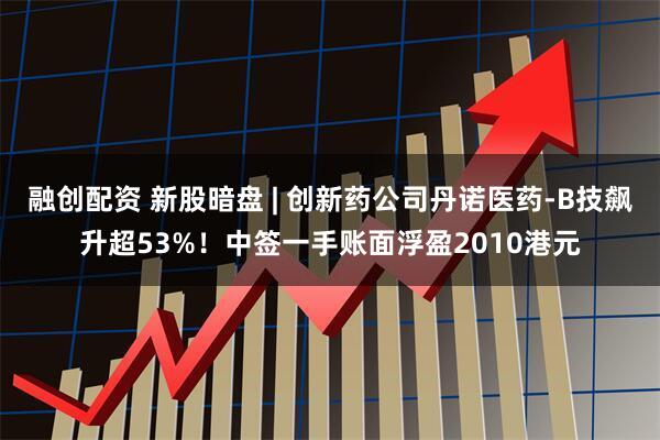 融创配资 新股暗盘 | 创新药公司丹诺医药-B技飙升超53%！中签一手账面浮盈2010港元