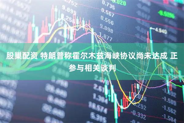 股巢配资 特朗普称霍尔木兹海峡协议尚未达成 正参与相关谈判